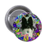 Matisse in den Schmetterlingen II - Papillon Knopf Button