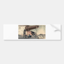 Matsushima-Gewehr, das C. 1894 abfeuert. Japan Auto Sticker