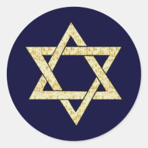 Matzoh-Davidsstern Sticker