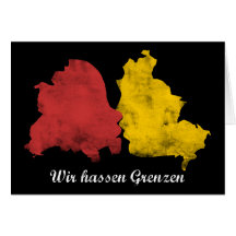 Mauerfall - Wir hassen Grenzen Karten