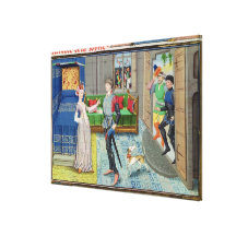 Maugis von Aigremont und von Isanne Galerie Gefaltete Leinwand