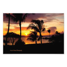 Maui-Sonnenuntergang Fotos