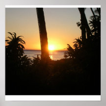 Maui-Sonnenuntergang Plakat