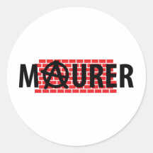 Maurer-Textikone Sticker