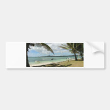 Mauritius-Paradies Autoaufkleber