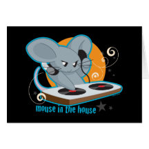 Maus im Haus Karte