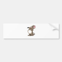 Maus, souris, maus, ratón auto sticker
