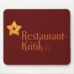 Mauspad von Restaurant-Kritik.de mousepads