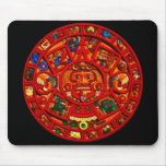 Maya-Azteke heilige Sun-Kalender-Kunst Mousepad