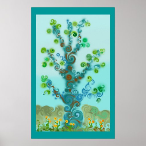 Maya das Baum-Plakat