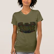 Mayan Mask of Death and Rebirth 2011 as tshirt