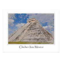 Mayatempel Mexikos Chichen Itza Postkarte