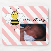 MayBee Hummel-Bienen-Baby-Bild Mousepad