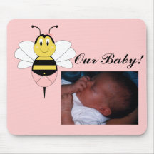 MayBee Hummel-Bienen-Baby-Bild Mousepad