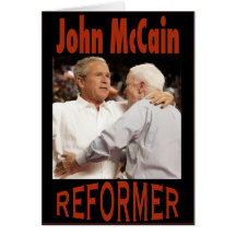 McCain-Bush "Reformer " Karte