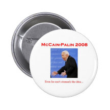 McCain Debatten-Monster-Knopf Anstecknadelbuttons