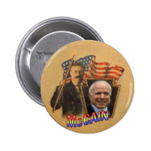 McCain TR Knopf Anstecknadelbutton