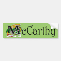 McCarthy keltischer Drache-Autoaufkleber