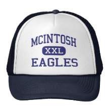 McIntosh Eagles mittlerer Sarasota Florida Baseball Kappe