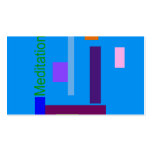 Meditation 2 visitenkarten vorlage