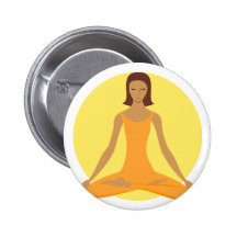 Meditation Anstecknadelbuttons