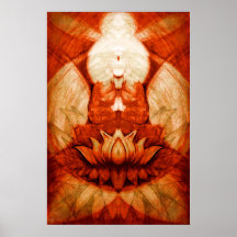 Meditation.Lotus4 Plakat