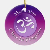 Meditations-Klassen-Tür-Aufhänger ornaments