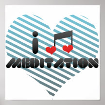Meditationsfan Posterdrucke