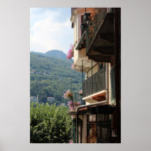 Mediterane Architektur Plakatdruck