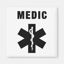Mediziner-Stern des Lebens Kühlschrankmagnete