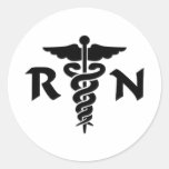 Medizinisches Symbol RN Sticker
