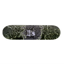 Medusa-griechische Mythologie Gorgon Personalisiertes Skatedeck