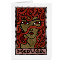 Medusa-Gruß-Karte