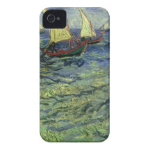 Meerblick bei Saintes Maries durch Vincent van Gog Case-Mate iPhone 4 Hüllen