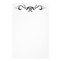 Meeresschildkröte-Stammes- Briefpapier Individuelles Druckpapier