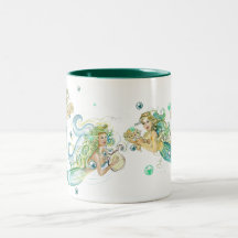 Meerjungfrau-Becher Kaffee Tassen