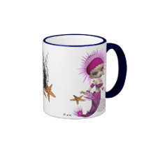 "Meerjungfrau-Königin-" Becher Tee Tasse