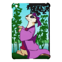 Meerkat Kimono plattiert im Wald