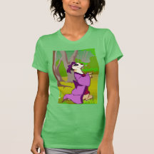 Meerkat T-Shirt, den Wald genießend