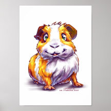 Meerschweinchen Poster