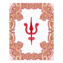 mehndi individuelle ankündigungskarte