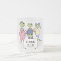 Mehr Frosch-Regel-T-Shirts und Geschenke Kaffee Haferl