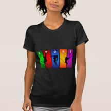 Mehrfarbenski-Emblem Shirts