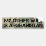Mein anderer Krieg ist Afghanistan-Autoaufkleber