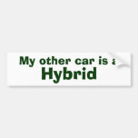 Mein anderes Auto ist a, Kreuzung Auto Sticker