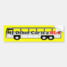 Mein anderes Auto ist ein BUS Autosticker