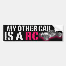 Mein anderes Auto ist ein Rc Auto Aufkleber