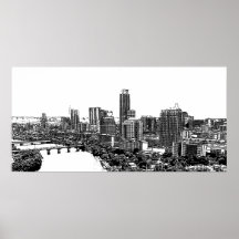 Mein Austin-Plakat in Briefmarke 1