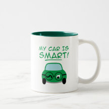 Mein Auto ist intelligent Kaffee Tasse