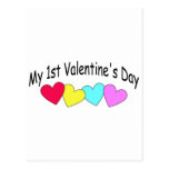 Mein erstes Valentinstag-Herz Postkarte